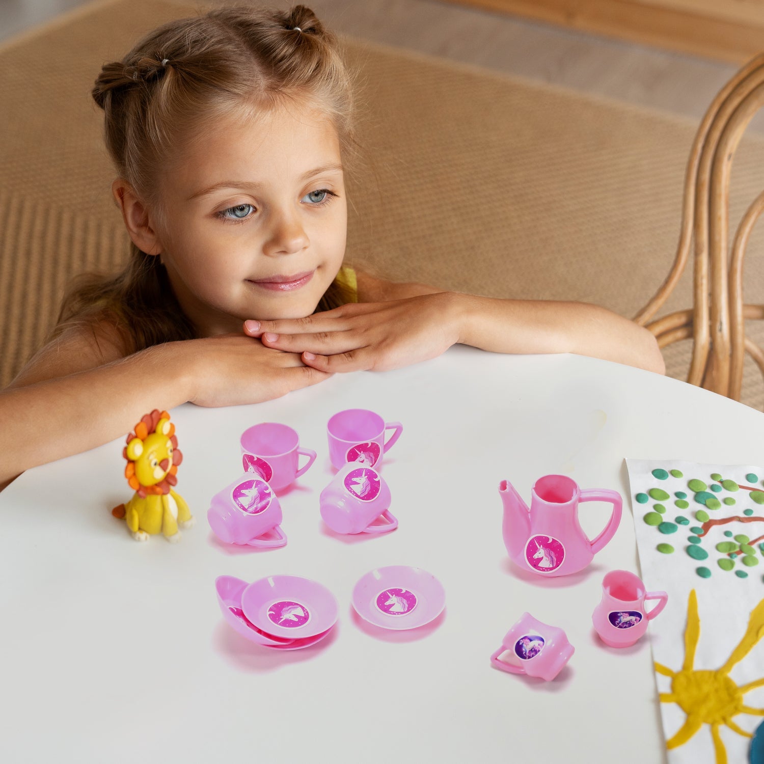 4459 Tickles Tea toy Set | Coffee Kitchen Plastic Set Toy for Kids, Boys & Girls (15Pcs) DeoDap 4459 Tickles Tea toy Set | Coffee Kitchen Plastic Set Toy for Kids, Boys & Girls (15Pcs) DeoDap